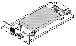 Figure showing the battery module removed from the chassis.