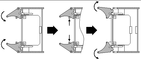 Figure showing the injector/ejector operation for boards.