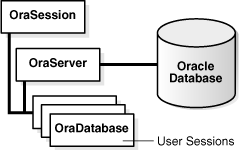 Connection from the OraServer to the Oracle Server